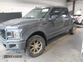 2018 Ford F-150 XL z VIN 1FTEW1E54JFC57899, wystawiony jako IAAI lot #41632872 z przebiegiem 186 366 mil mil oraz . Historia ofert i sprzedaży dostępna na DreamBid. Obrazek 2.