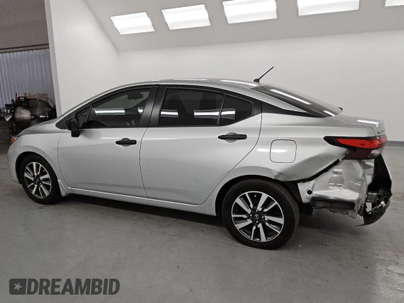 2024 Nissan Versa S with VIN 3N1CN8DV9RL866219, listed as a Copart auction lot 49858615 with 10,972 mi miles and Clean Title. Bid and sale history available at DreamBid. Image 2.