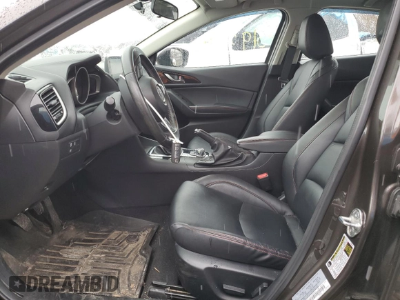 2014 Mazda 3 i Grand Touring with VIN JM1BM1W77E1182823, listed as a Copart auction lot 51932165 with 164,698 mi miles and Clean Title. Bid and sale history available at carsss.com. Image 7.