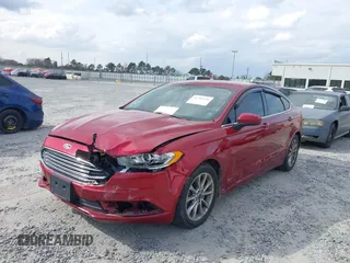 2017 Ford Fusion SE with VIN 3FA6P0HDXHR249811, listed as a IAAI auction lot 41701110 with 93,557 mi miles. Bid and sale history available at carsss.com. Image 6.
