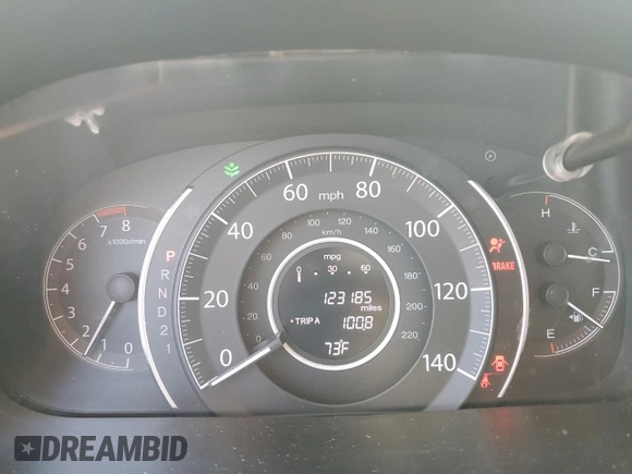 2012 Honda CR-V EX-L with VIN 5J6RM3H79CL031646, listed as a Copart auction lot 50932825 with 123,185 mi miles and Salvage Title. Bid and sale history available at carsss.com. Image 9.