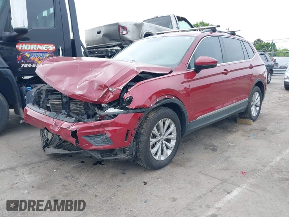 2018 Volkswagen Tiguan SEL with VIN 3VV3B7AXXJM086672, listed as a IAAI auction lot 42006533 with 90,511 mi miles and . Bid and sale history available at DreamBid. Image 17.