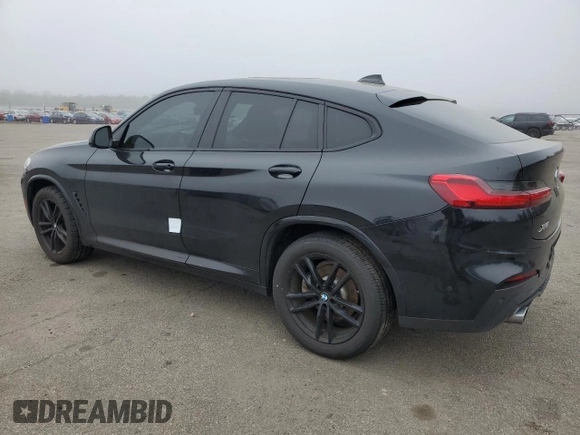 2020 BMW X4 xDrive30i z VIN 5UX2V1C08L9B97027, wystawiony jako Copart lot #50574175 z przebiegiem 124 221 mil mil oraz Szkoda całkowita • Salvage title. Historia ofert i sprzedaży dostępna na DreamBid. Obrazek 2.