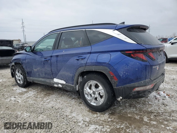 2024 Hyundai Tucson SEL with VIN 5NMJB3DE4RH301017, listed as a Copart auction lot 46230705 with 21,949 mi miles and Salvage Title. Bid and sale history available at carsss.com. Image 2.