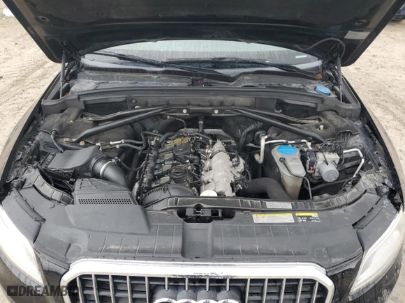 2013 Audi Q5 Premium with VIN WA1CFAFP2DA094432, listed as a Copart auction lot 41794495 with 0 mi miles and Salvage Title. Bid and sale history available at carsss.com. Image 12.