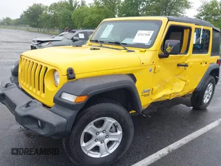 2020 Jeep Wrangler Unlimited Sport S with VIN 1C4HJXDN8LW269539, listed as a IAAI auction lot 42317928 with 63,924 mi miles and . Bid and sale history available at DreamBid. Image 20.