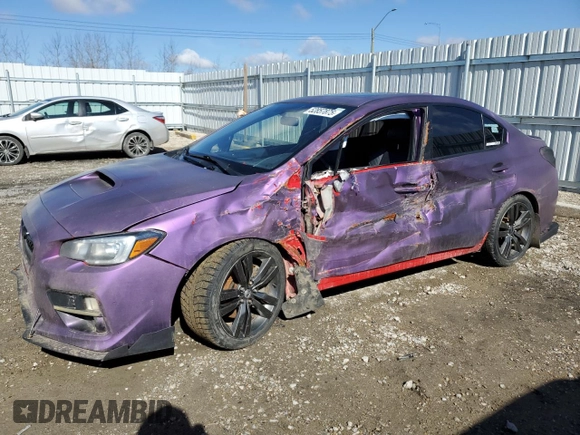 2017 Subaru WRX Limited with VIN JF1VA1L63H8814543, listed as a Copart auction lot 52857875 with Not provided miles and Salvage title. Bid and sale history available at DreamBid. Image 1.