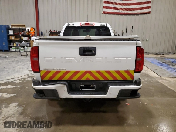2022 Chevrolet Colorado 4WD LT with VIN 1GCHTCEA3N1223549, listed as a Copart auction lot 81157174 with 45,722 mi miles and Clean title. Bid and sale history available at DreamBid. Image 6.