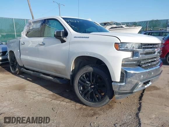 2020 Chevrolet Silverado 1500 LTZ with VIN 1GCUYGED1LZ314741, listed as a IAAI auction lot 41191154 with 80,380 mi miles and . Bid and sale history available at DreamBid. Image 1.