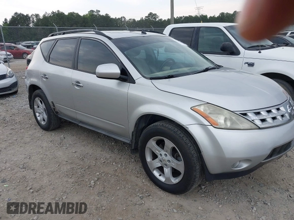 2003 Nissan Murano SE z VIN JN8AZ08TX3W103022, wystawiony jako IAAI lot #42216357 z przebiegiem 208 838 mil mil oraz . Historia ofert i sprzedaży dostępna na DreamBid. Obrazek 1.