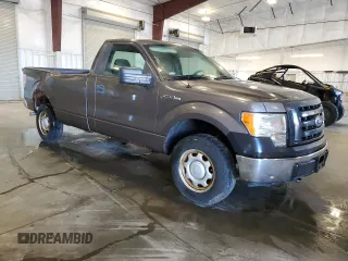 2010 Ford F-150 XL with VIN 1FTMF1EW4AKA18140, listed as a Copart auction lot 62378325 with 132,807 mi miles and Salvage title. Bid and sale history available at DreamBid. Image 4.