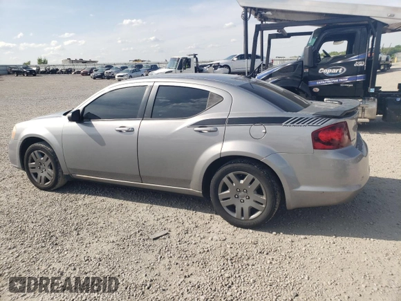 2014 Dodge Avenger SE z VIN 1C3CDZAB9EN126846, wystawiony jako Copart lot #54504155 z przebiegiem 144 352 mil mil oraz Szkoda całkowita • Salvage title. Historia ofert i sprzedaży dostępna na DreamBid. Obrazek 2.