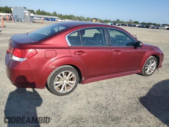 2013 Subaru Legacy Premium with VIN 4S3BMBC64D3042619, listed as a Copart auction lot 55450625 with 163,588 mi miles and Clean Title. Bid and sale history available at DreamBid. Image 3.