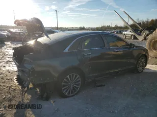 2018 Lincoln MKZ Hybrid Select with VIN 3LN6L5LU6JR601536, listed as a Copart auction lot 76550724 with 106,535 mi miles and Salvage title. Bid and sale history available at DreamBid. Image 3.