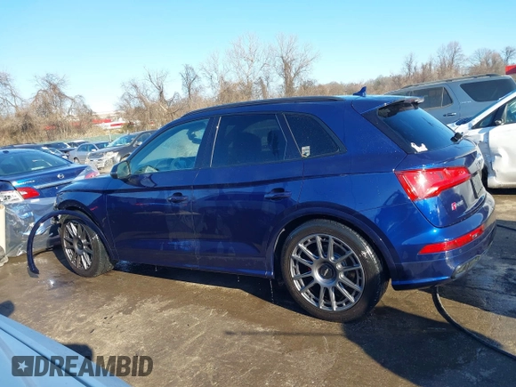 2020 Audi SQ5 Premium Plus with VIN WA1B4AFY6L2016349, listed as a IAAI auction lot 41318772 with 42,124 mi miles and . Bid and sale history available at DreamBid. Image 15.