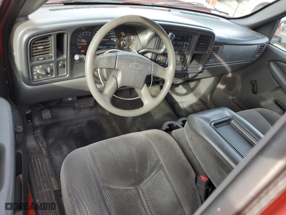 2007 Chevrolet Silverado 1500 Classic Work Truck with VIN 3GCEC14X27G250551, listed as a Copart auction lot 49327865 with NaN miles and Salvage Title. Bid and sale history available at carsss.com. Image 8.