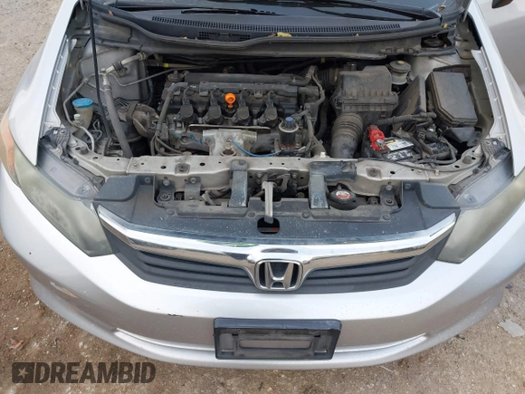 2012 Honda Civic LX z VIN 19XFB2F50CE009909, wystawiony jako IAAI lot #41049186 z przebiegiem 177 356 mil mil oraz . Historia ofert i sprzedaży dostępna na DreamBid. Obrazek 10.