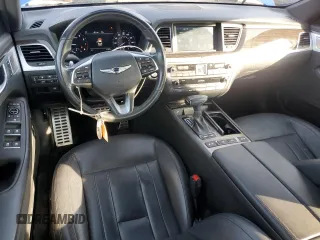 2020 Genesis G80 3.8L with VIN KMTFN4JE6LU328793, listed as a Copart auction lot 42921135 with 61,063 mi miles and Salvage Title. Bid and sale history available at DreamBid. Image 8.