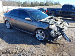 2008 Acura TL with VIN 19UUA66248A036002, listed as a IAAI auction lot 41615383 with 1 mi miles. Bid and sale history available at carsss.com. Image 1.