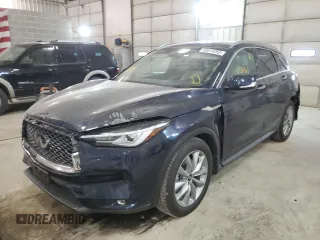 2021 Infiniti QX50 LUXE with VIN 3PCAJ5BB2MF115848, listed as a Copart auction lot 66614262 with 23,066 mi miles. Bid and sale history available at carsss.com. Image 2.