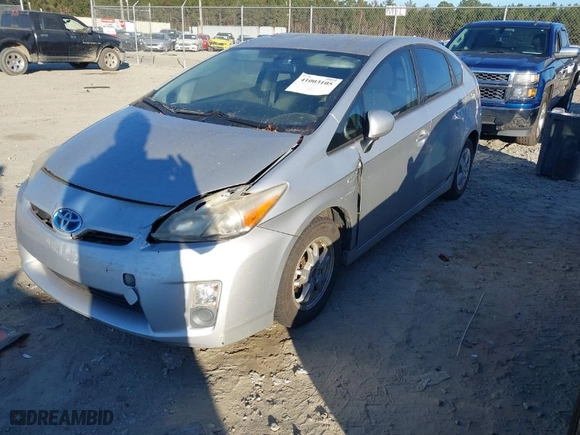 2010 Toyota Prius II with VIN JTDKN3DU1A0221746, listed as a IAAI auction lot 41003105 with NaN miles. Bid and sale history available at carsss.com. Image 2.