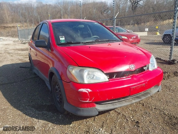 2001 Toyota ECHO with VIN JTDBT123810179774, listed as a IAAI auction lot 41913706 with NaN miles. Bid and sale history available at carsss.com. Image 1.