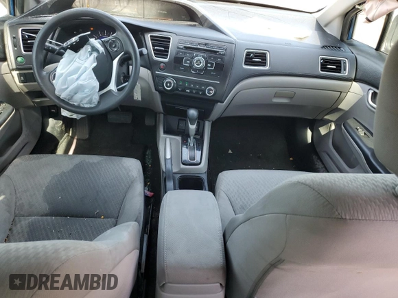 2014 Honda Civic LX with VIN 2HGFB2F53EH511953, listed as a Copart auction lot 52161865 with 102,871 mi miles and Salvage Title. Bid and sale history available at carsss.com. Image 8.