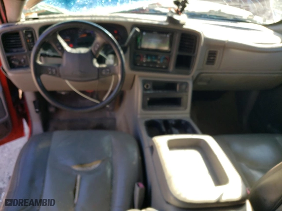 2004 Chevrolet Silverado 1500 Crew Cab Z71 with VIN 2GCEK13T541420438, listed as a Copart auction lot 89297725 with 213,677 mi miles and Salvage Title. Bid and sale history available at carsss.com. Image 8.