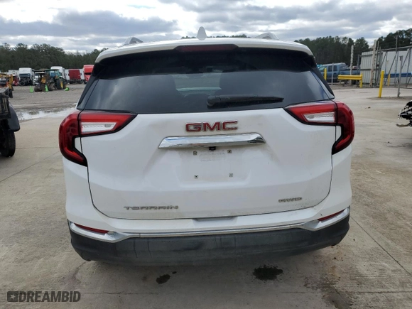 2024 GMC Terrain SLT with VIN 3GKALVEG6RL153145, listed as a Copart auction lot 47928545 with 35,015 mi miles and Salvage Title. Bid and sale history available at carsss.com. Image 6.