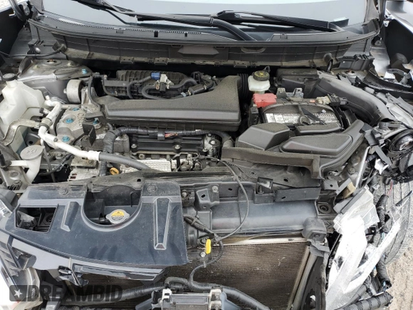 2020 Nissan Rogue S with VIN JN8AT2MT5LW042066, listed as a Copart auction lot 58563865 with 105,504 mi miles and Salvage title. Bid and sale history available at DreamBid. Image 12.