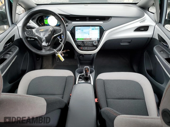 2017 Chevrolet Bolt EV LT with VIN 1G1FW6S0XH4141566, listed as a Copart auction lot 57766735 with 103,072 mi miles and Salvage title. Bid and sale history available at DreamBid. Image 8.