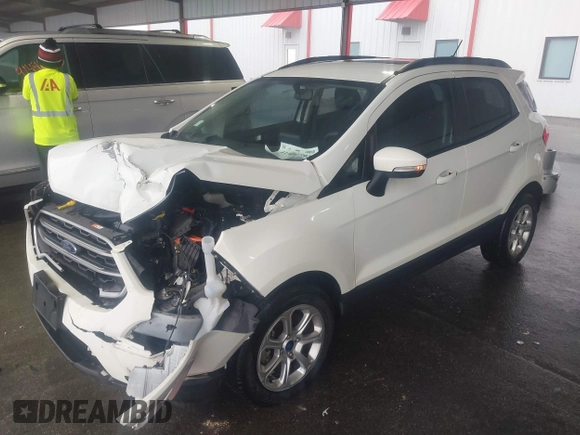2021 Ford EcoSport SE with VIN MAJ3S2GE5MC452315, listed as a IAAI auction lot 41440892 with 41,319 mi miles and . Bid and sale history available at carsss.com. Image 2.