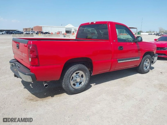 2003 Chevrolet Silverado 1500 with VIN 1GCEC14X93Z227763, listed as a IAAI auction lot 41774653 with 71,648 mi miles. Bid and sale history available at carsss.com. Image 4.