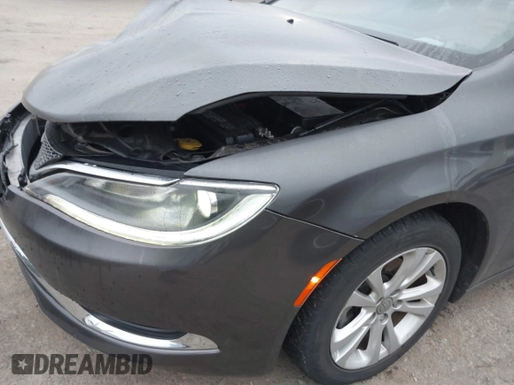 2015 Chrysler 200 Limited with VIN 1C3CCCAB1FN576170, listed as a IAAI auction lot 41893765 with 117,110 mi miles and . Bid and sale history available at DreamBid. Image 15.
