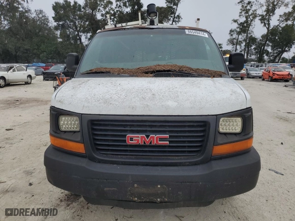 2003 GMC Savana Cargo Van with VIN 1GTHG35U831199213, listed as a Copart auction lot 86549414 with 0 mi miles and Salvage Title. Bid and sale history available at carsss.com. Image 5.