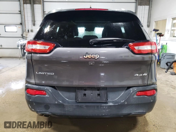 2014 Jeep Cherokee Limited z VIN 1C4PJMDB0EW189820, wystawiony jako Copart lot #60760495 z przebiegiem 171 651 mil mil oraz Czysty tytuł • Clean title. Historia ofert i sprzedaży dostępna na DreamBid. Obrazek 6.