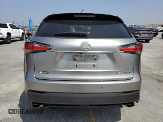 2017 Lexus NX 200t with VIN JTJYARBZ9H2068701, listed as a Copart auction lot 60576355 with 103,327 mi miles and Salvage title. Bid and sale history available at DreamBid. Image 6.
