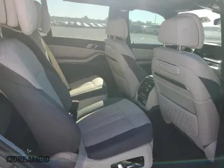 2023 BMW X7 xDrive40i with VIN 5UX23EM0XP9P71559, listed as a Copart auction lot 47809815 with 0 mi miles and Salvage Title. Bid and sale history available at carsss.com. Image 11.