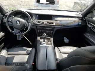 2014 BMW 7 Series ALPINA B7 xDrive with VIN WBAYF8C5XED653245, listed as a Copart auction lot 56010085 with 114,519 mi miles and Salvage title. Bid and sale history available at DreamBid. Image 8.