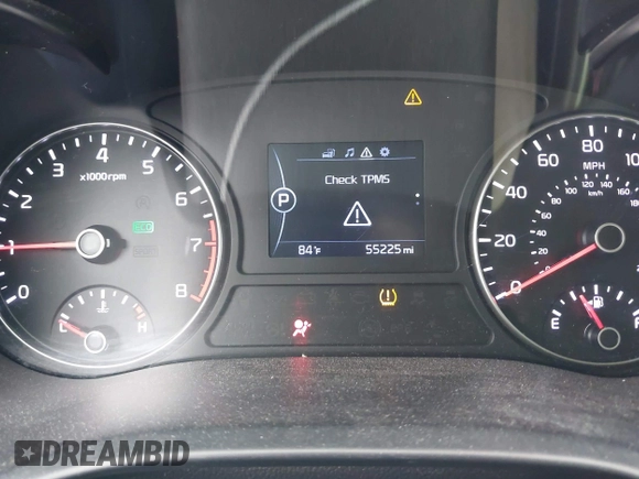 2018 Kia Optima S with VIN 5XXGT4L32JG184893, listed as a IAAI auction lot 42680521 with 55,225 mi miles and . Bid and sale history available at DreamBid. Image 7.