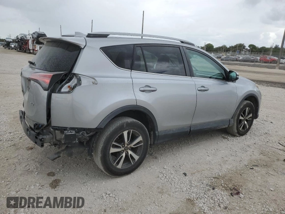 2018 Toyota RAV4 XLE with VIN 2T3WFREV4JW444884, listed as a Copart auction lot 55666275 with 174,275 mi miles and Salvage Title. Bid and sale history available at DreamBid. Image 3.
