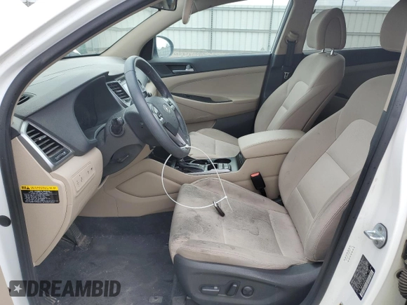 2017 Hyundai Tucson Value with VIN KM8J3CA24HU295715, listed as a Copart auction lot 53485325 with 100,351 mi miles and Clean Title. Bid and sale history available at carsss.com. Image 7.