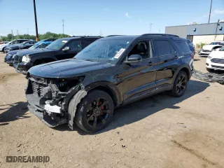 2020 Ford Explorer ST with VIN 1FM5K8GC4LGB10717, listed as a Copart auction lot 59126964 with NaN miles and Salvage Title. Bid and sale history available at carsss.com. Image 1.