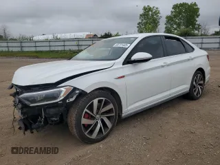2019 Volkswagen Jetta S with VIN 3VW6T7BU6KM245313, listed as a Copart auction lot 58731435 with 41,302 mi miles and Salvage title. Bid and sale history available at DreamBid. Image 1.
