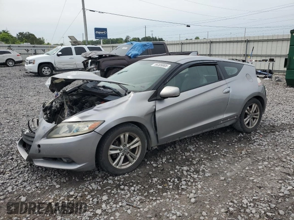 2011 Honda CR-Z EX with VIN JHMZF1D62BS005555, listed as a Copart auction lot 56309005 with 185,795 mi miles and Salvage title. Bid and sale history available at DreamBid. Image 1.