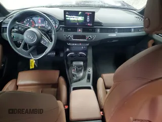 2023 Audi A5 Sportback S line Premium z VIN WAUDACF50PA054600, wystawiony jako Copart lot #56216885 z przebiegiem 23 802 mil mil oraz Szkoda całkowita • Salvage title. Historia ofert i sprzedaży dostępna na DreamBid. Obrazek 8.