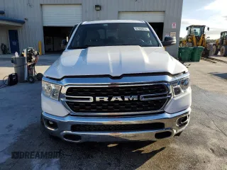 2023 Ram 1500 Big Horn with VIN 1C6SRFBT2PN611306, listed as a Copart auction lot 81068654 with 37,959 mi miles and Salvage Title. Bid and sale history available at carsss.com. Image 5.