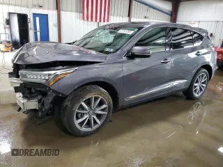 2020 Acura RDX Technology z VIN 5J8TC2H57LL011002, wystawiony jako Copart lot #63191065 z przebiegiem 55 378 mil mil oraz Szkoda całkowita • Salvage title. Historia ofert i sprzedaży dostępna na DreamBid. Obrazek 1.