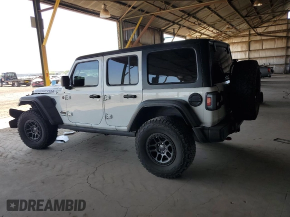 2021 Jeep Wrangler Unlimited Rubicon z VIN 1C4JJXFG5MW767036, wystawiony jako Copart lot #56918355 z przebiegiem 52 994 mil mil oraz Szkoda całkowita • Salvage title. Historia ofert i sprzedaży dostępna na DreamBid. Obrazek 2.
