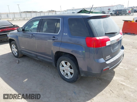 2014 GMC Terrain SLE with VIN 2GKALMEK3E6182695, listed as a IAAI auction lot 41824252 with 113,276 mi miles. Bid and sale history available at carsss.com. Image 3.